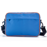 Caliburn Messenger Bag - Blue & Orange