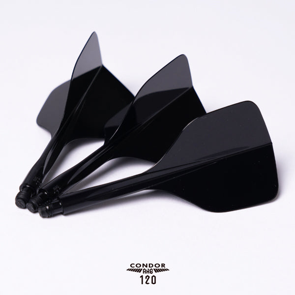 Condor AXE 120 Dart Flights - Small - Black