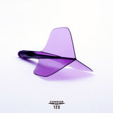 Condor AXE 120 Dart Flights - Small - Clear Purple