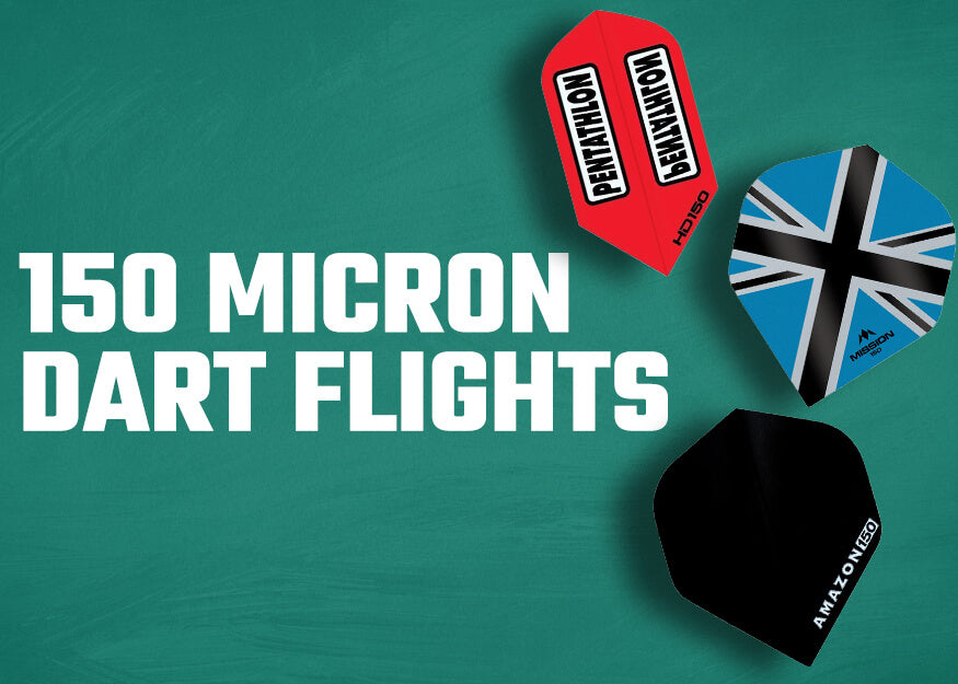 150 Micron Dart Flights | 150 Micron Flights | Darts Corner