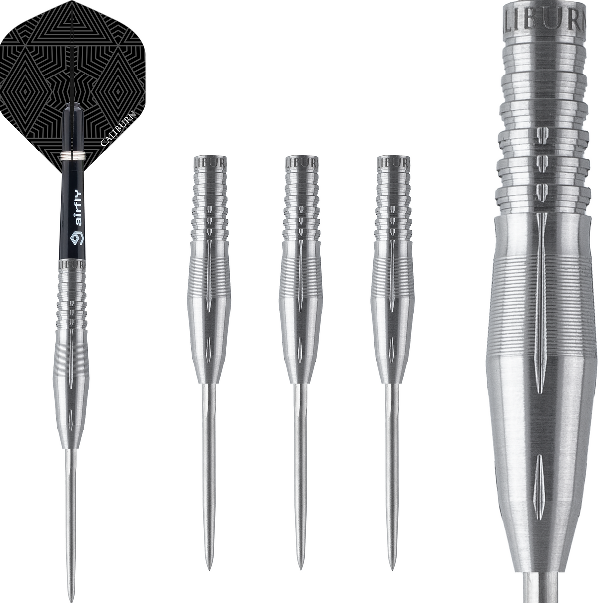 Caliburn Hunt Darts - Steel Tip - 90% Tungsten - H4