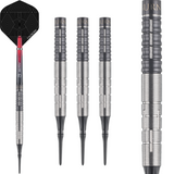 Caliburn Players Darts - Soft Tip - 90% Tungsten - Rey Rivera - 18g