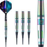 Caliburn Element Darts - Soft Tip - 90% Tungsten - Aqua - 17.5g