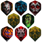 Designa Horror Show Collection Dart Flights - 8 Set Full Pack