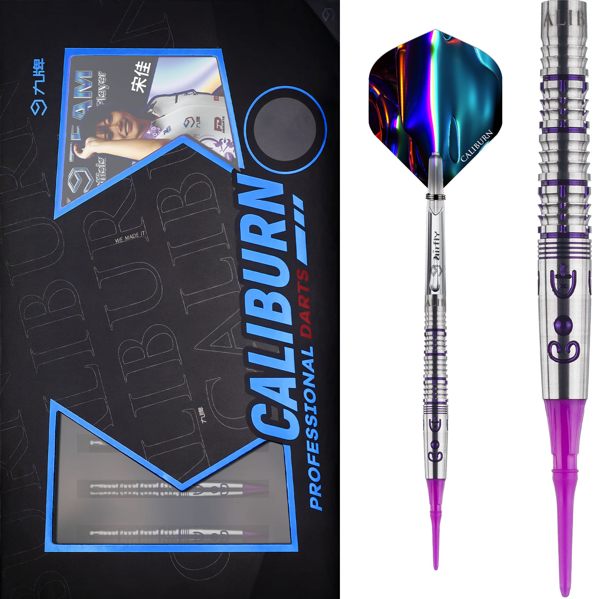 Caliburn Players Darts - Soft Tip - 90% Tungsten - Ameth