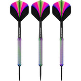 Mission Aurora Darts - Steel Tip - 90% Tungsten - Coral PVD