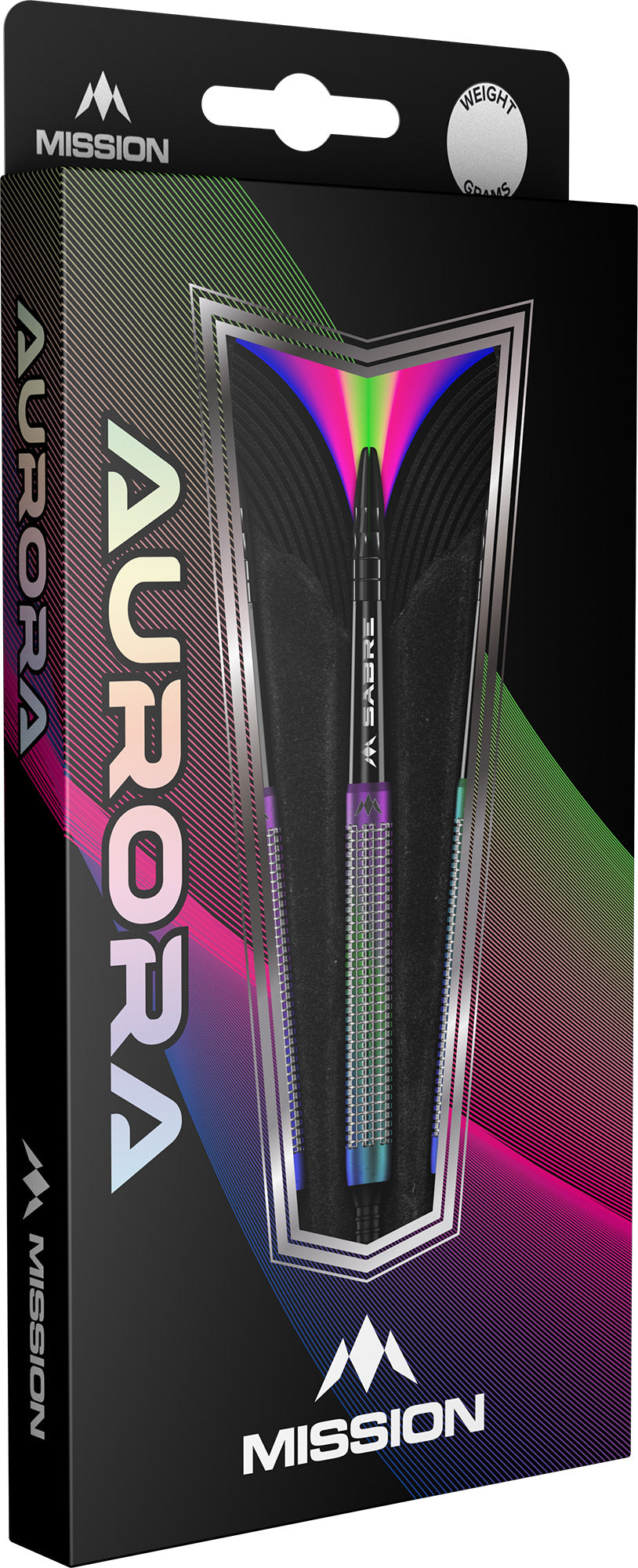 Mission Aurora Darts - Soft Tip - 90% Tungsten - Coral PVD - 18g