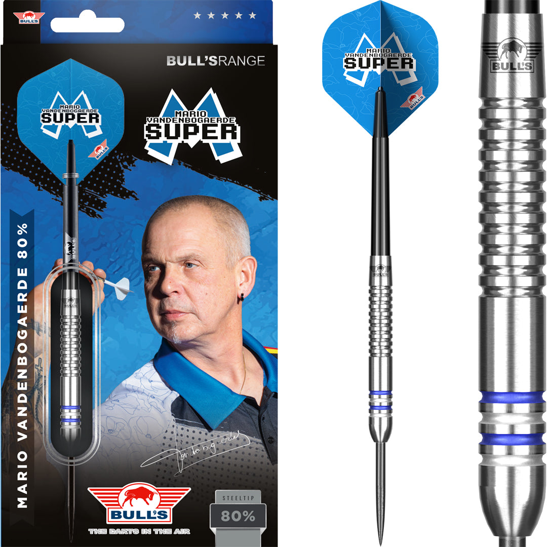 Bulls Mario Vandenbogaerde  Darts - Steel Tip - 80% Tungsten