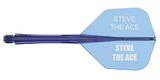 Caliburn SUP Flights - Moulded Flight & Shaft - Standard No6 - Two Tone