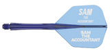 Caliburn SUP Flights - Moulded Flight & Shaft - Standard No6 - Two Tone