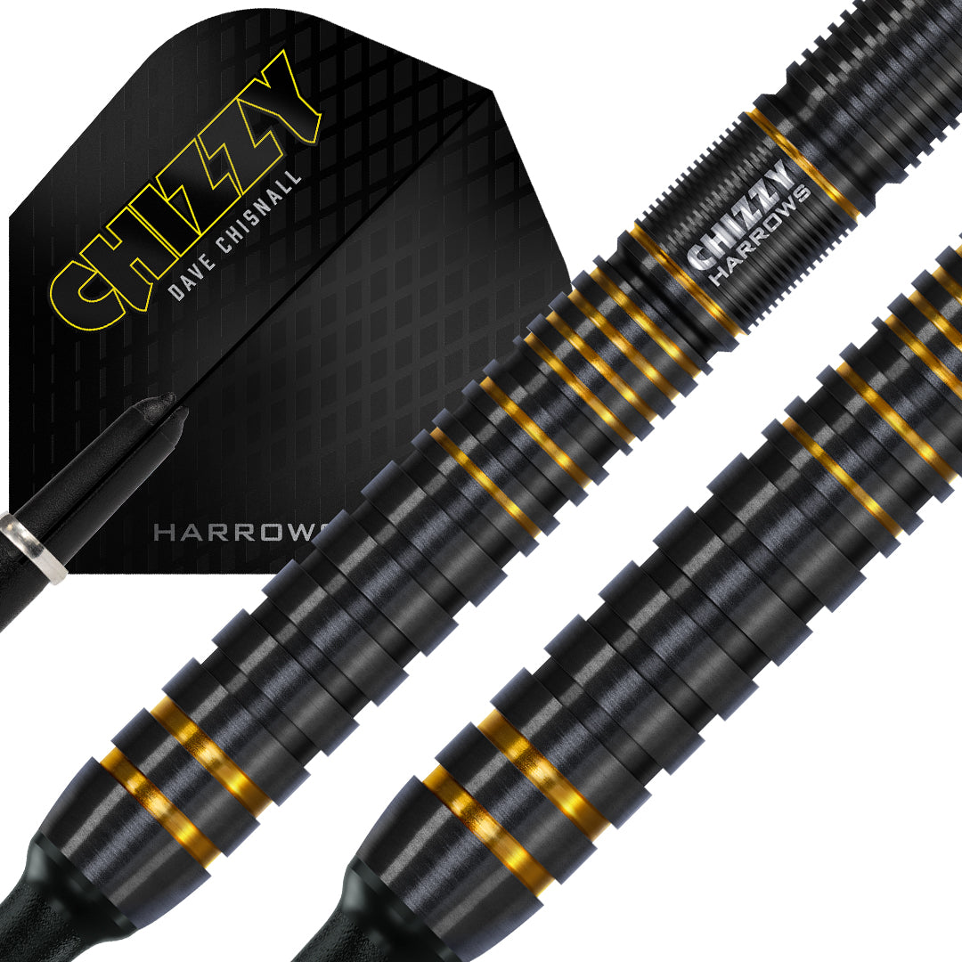 Harrows Dave Chisnall Darts - Chizzy - Soft Tip - 90% Tungsten - Series 3