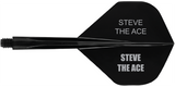 Condor AXE Dart Flights - Small - Black