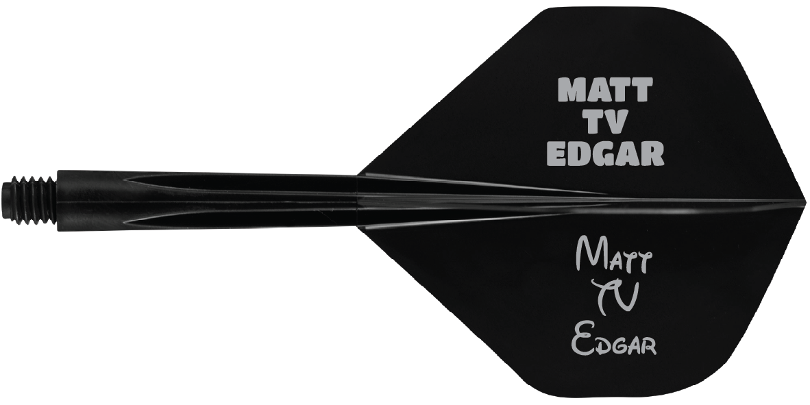 Condor AXE Dart Flights - Small - Black