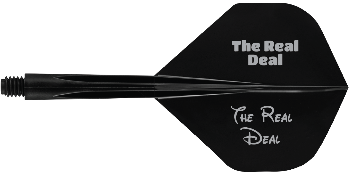 Condor AXE Dart Flights - Small - Black