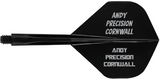 Condor AXE Dart Flights - Small - Black