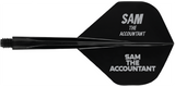 Condor AXE Dart Flights - Small - Black