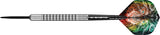 Mission Dominik Grüllich Darts - Steel Tip - 95% Tungsten - Silver-Black Rings