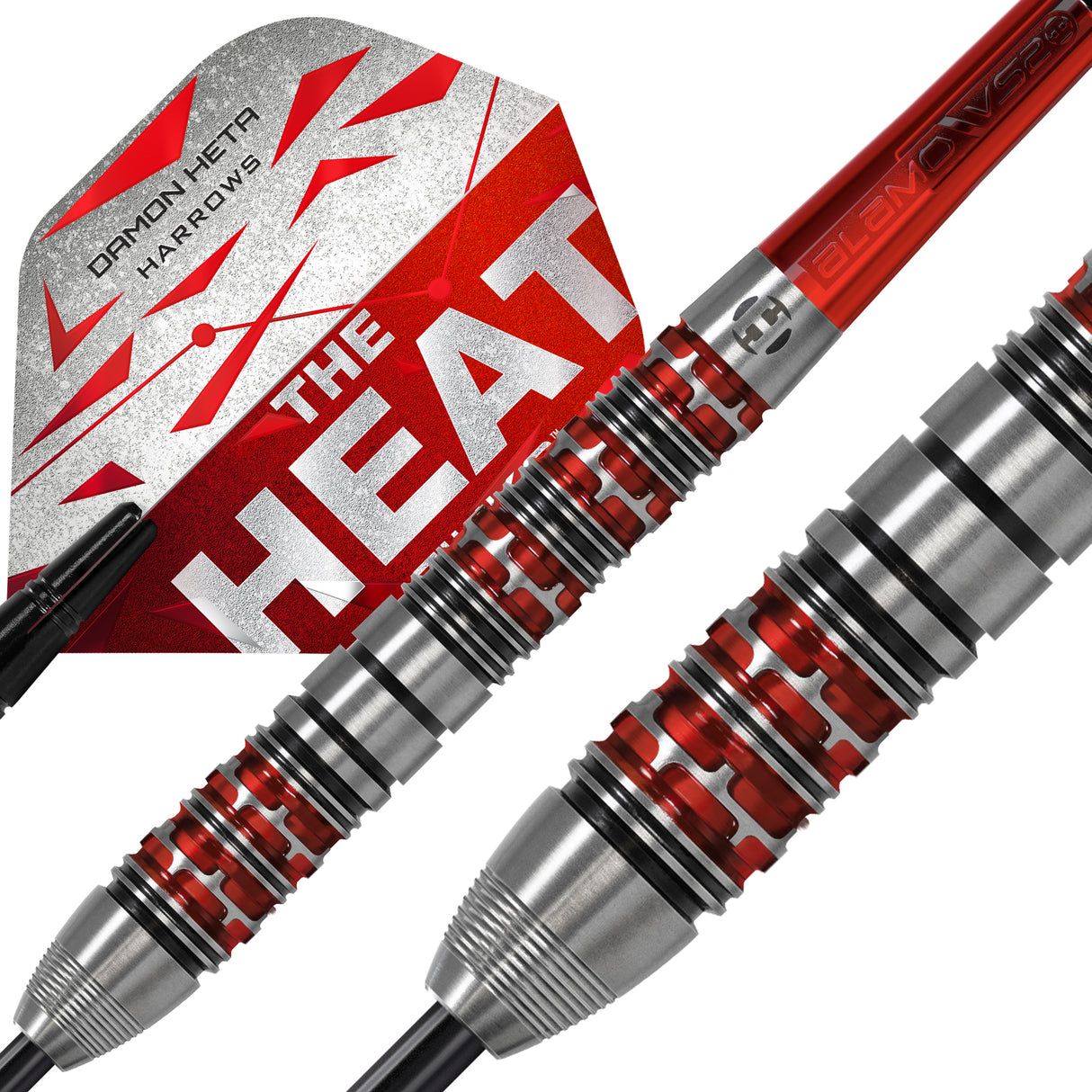 Harrows Damon Heta Darts - The Heat - Steel Tip - 90% Tungsten - Series 3