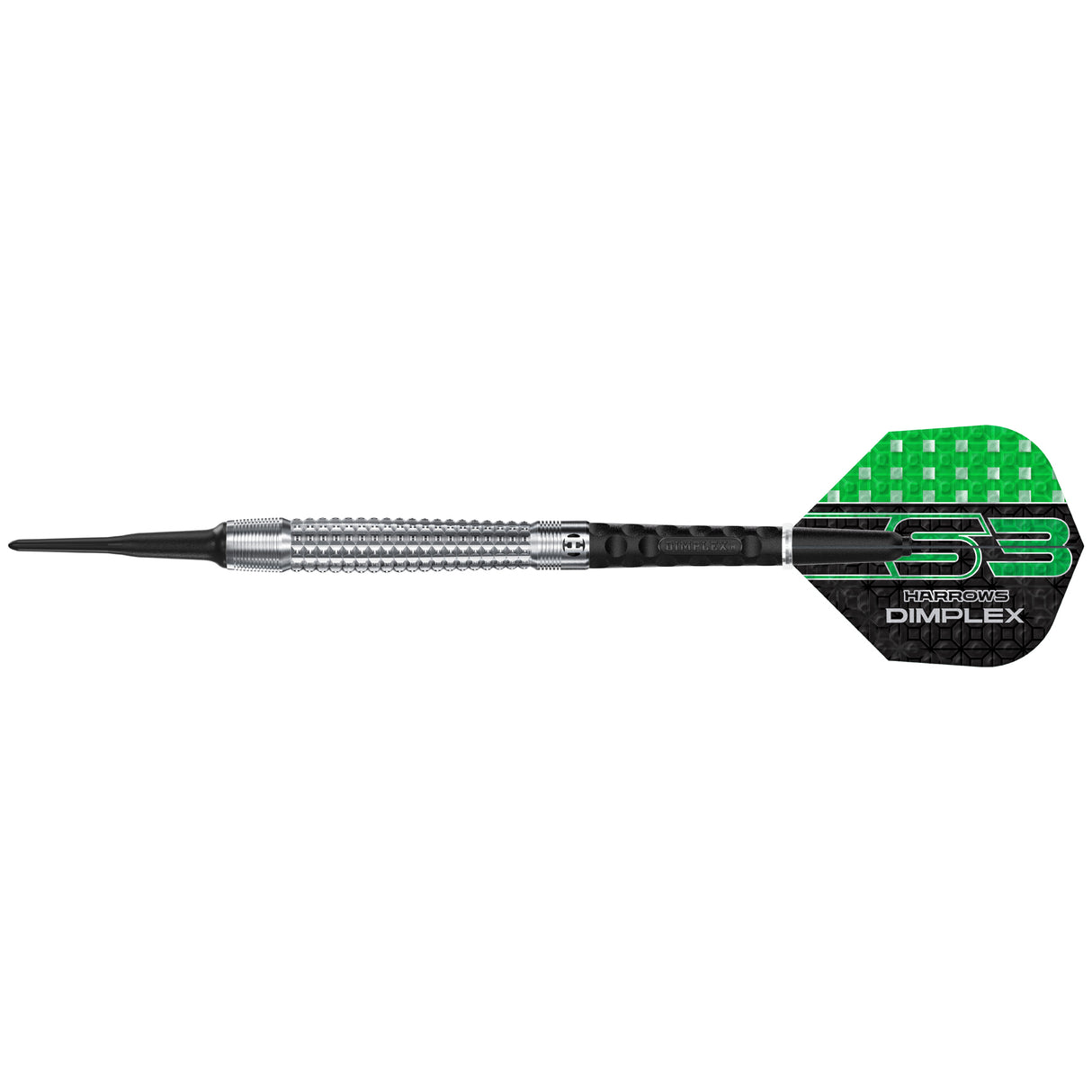 Harrows Dimplex S3 Darts - Soft Tip - 90% Tungsten - Tapered