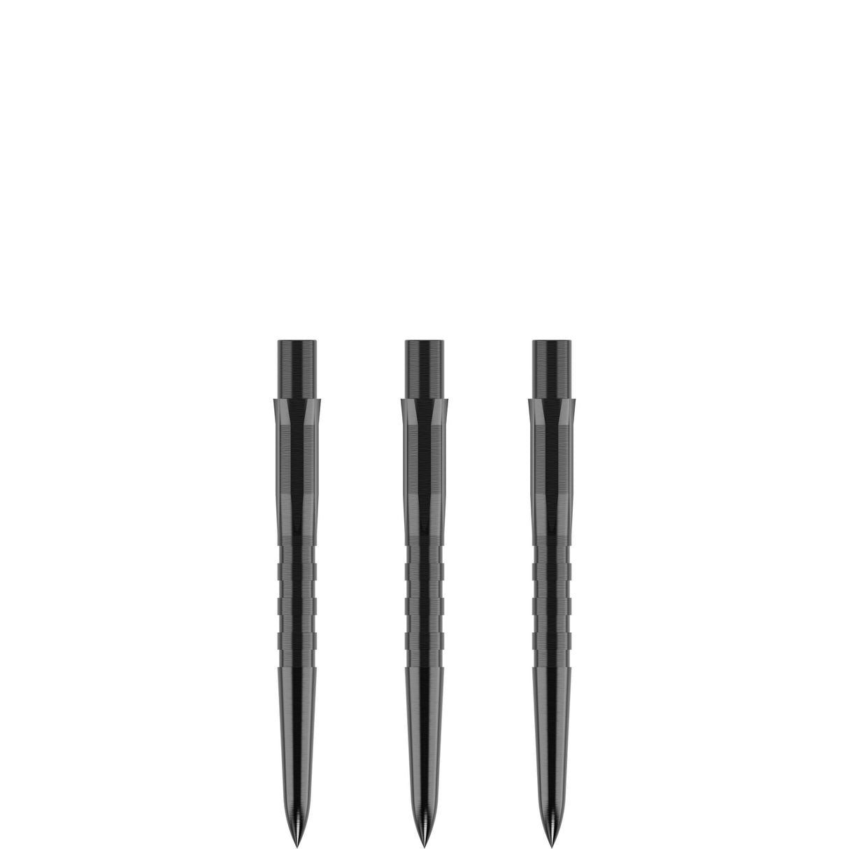 Mission Caliburn EVO Dart Points - Grooved - Black