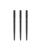 Mission Caliburn EVO Dart Points - Grooved - Black