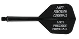 Mission Force 90 - New Moulded Flight & Shaft System - Standard No6 - Gradient - Transparent Black