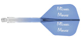 Mission Force 90 - New Moulded Flight & Shaft System - Standard No2 - Gradient - Transparent Blue