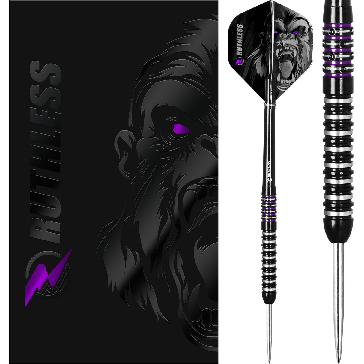 Ruthless Darts - Steel Tip - 90% Tungsten - Gorilla