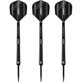 Harrows Supergrip Black Darts - Steel Tip