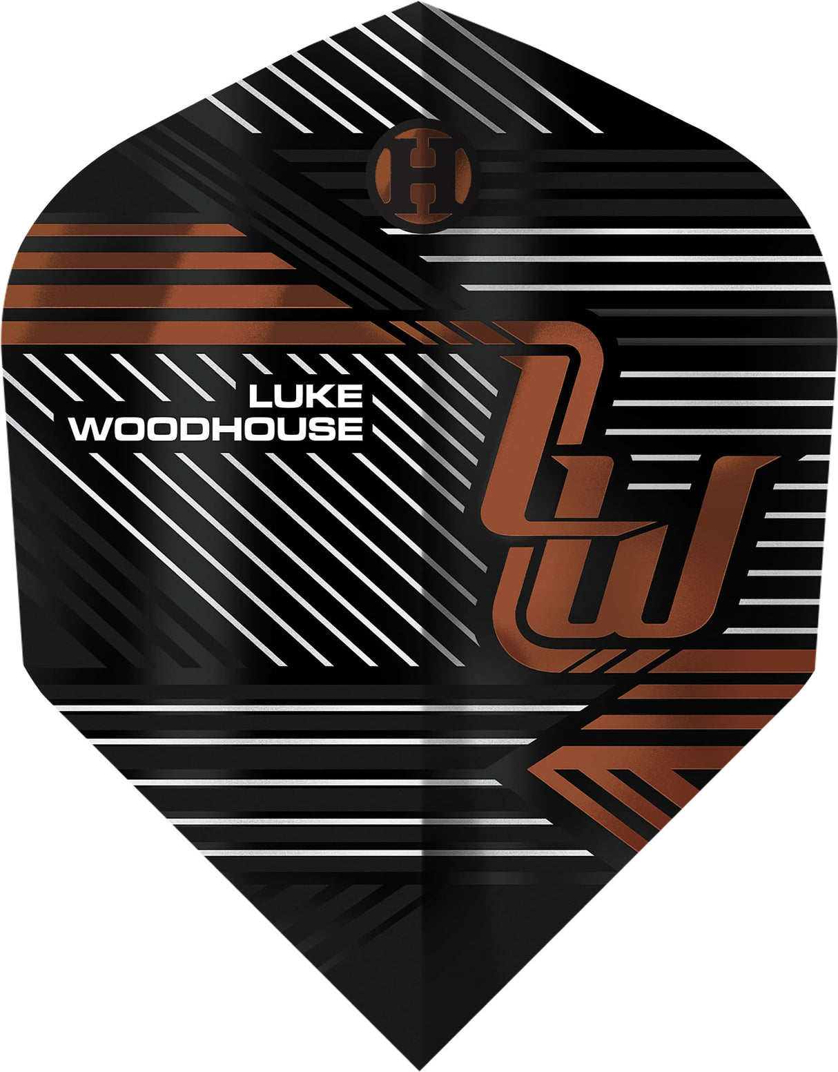 Harrows Luke Woodhouse Dart Flights - 100 Micron - Standard No6 - Series 2