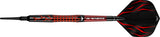 Mission Lava Darts - Soft Tip - 95% Tungsten - Black & Red Electro