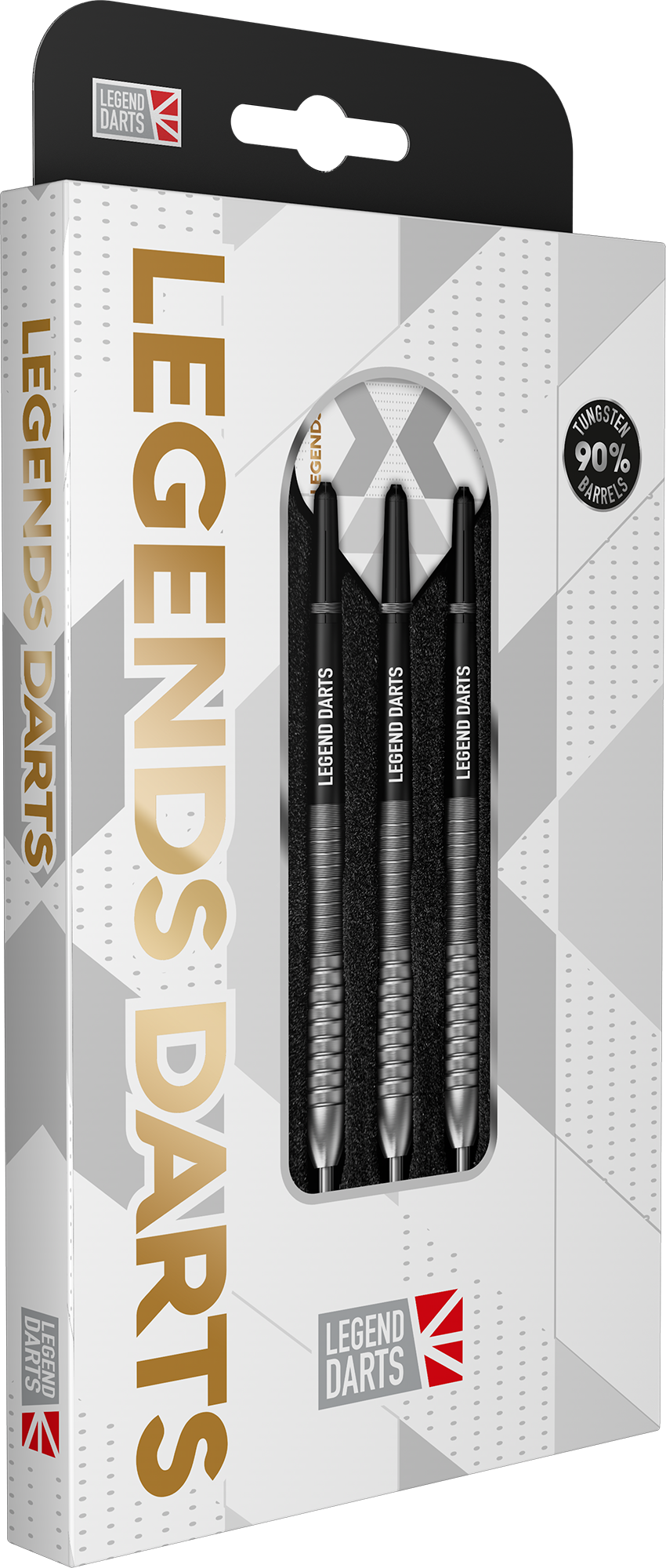 Legend Darts - Steel Tip - 90% Tungsten - Pro Series - V25 - Shark Bomb