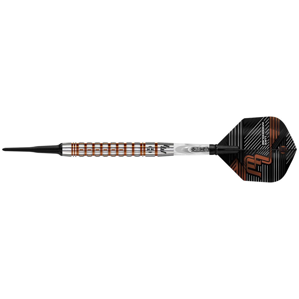 Harrows Luke Woodhouse Darts - Woody - Soft Tip - 90% Tungsten - Series 2 - 18g