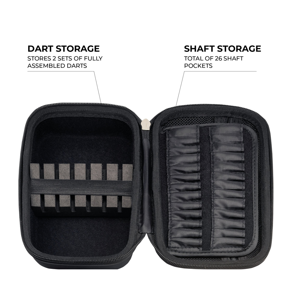 Mission Darts EVA Dart Case - Holds 2 Full Sets - Ronin