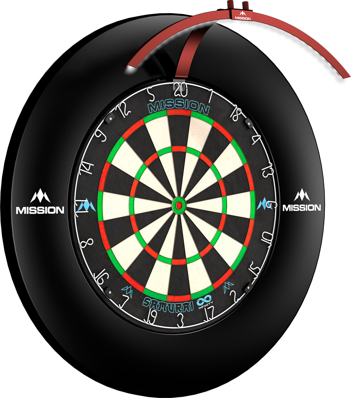 Mission Torus 100 - Folding Portable Travel Light - Dartboard Lighting