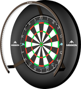 Mission Torus 270 Dartboard Lighting - Bright White Light