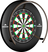 Mission Torus 270 Dartboard Lighting - Bright White Light