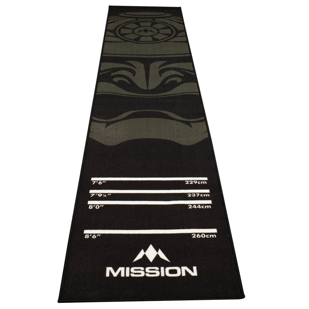 Mission Carpet Darts Mat - Non Slip Back - 290cm x 60cm - Samurai