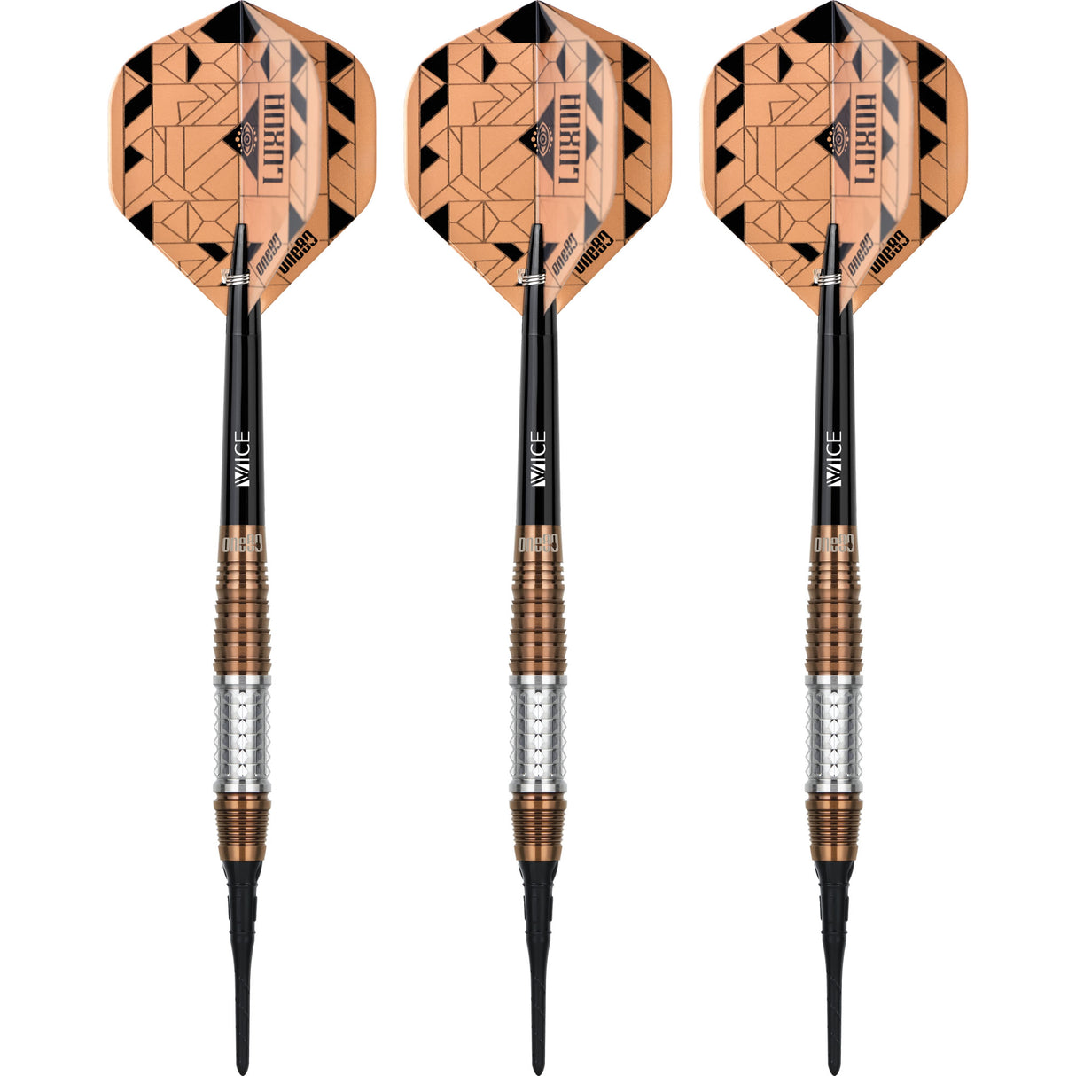 One80 Luxor Darts - Soft Tip - 90% Tungsten - Epsilon - 18g