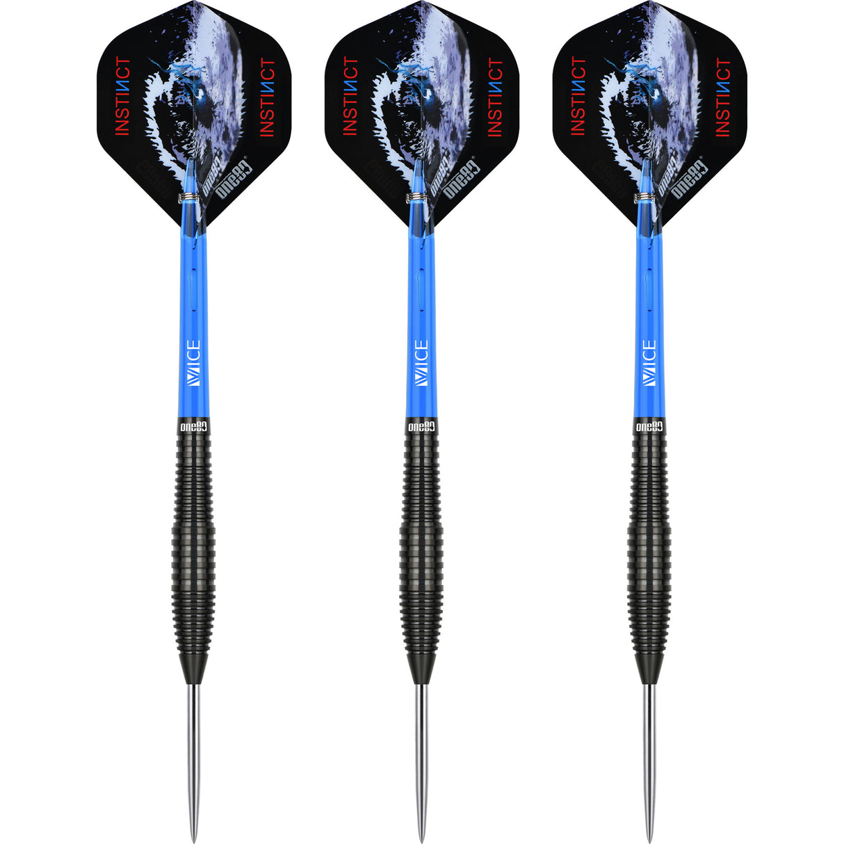 One80 Nighthunter Darts - Steel Tip - 90% Tungsten - Endurance