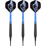 One80 Nighthunter Darts - Soft Tip - 90% Tungsten - Silence - 18g