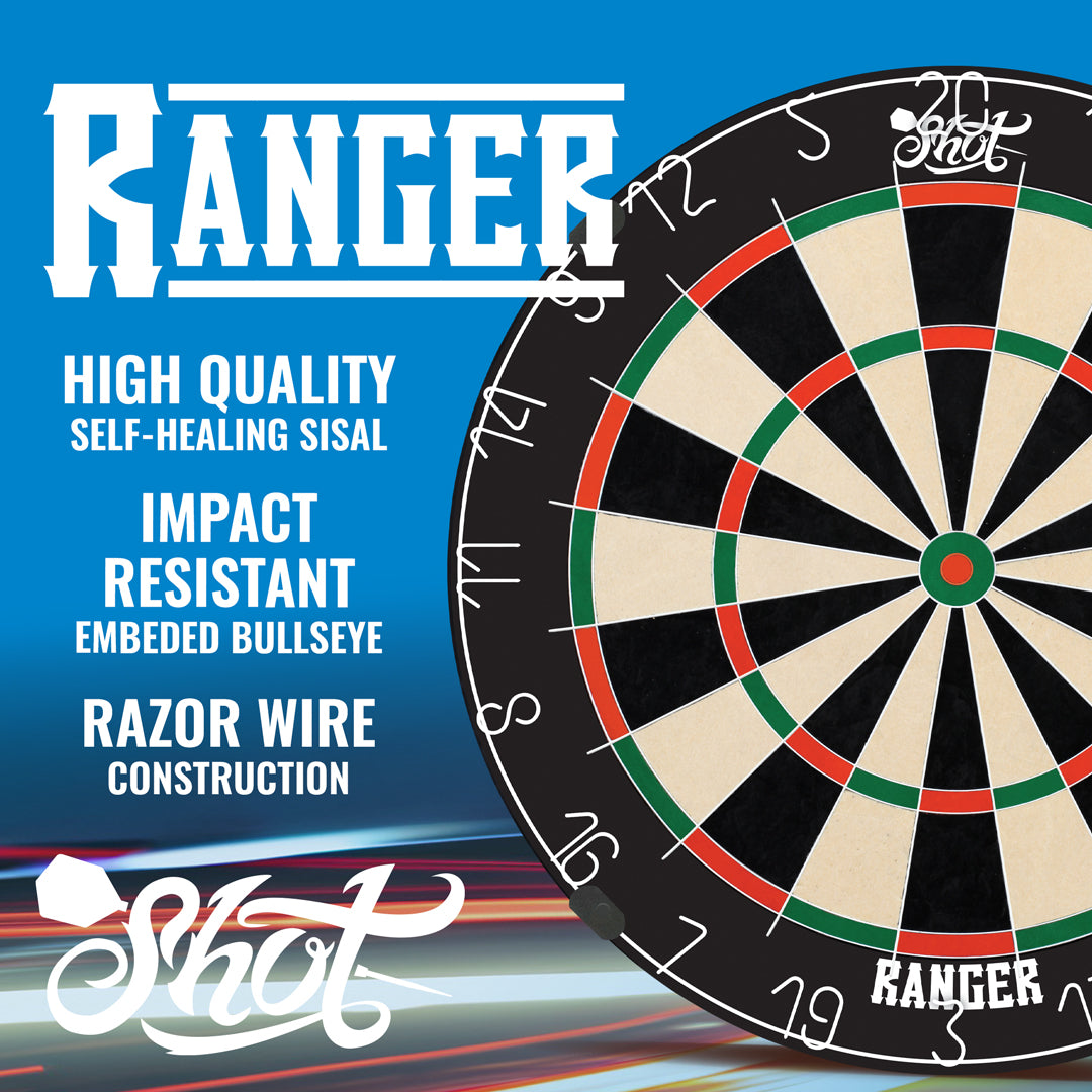 Shot Ranger Dartboard - Professional