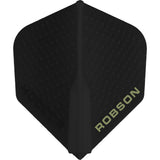 Robson Plus Dart Flights - for all shafts - Std No2 - Dimpled