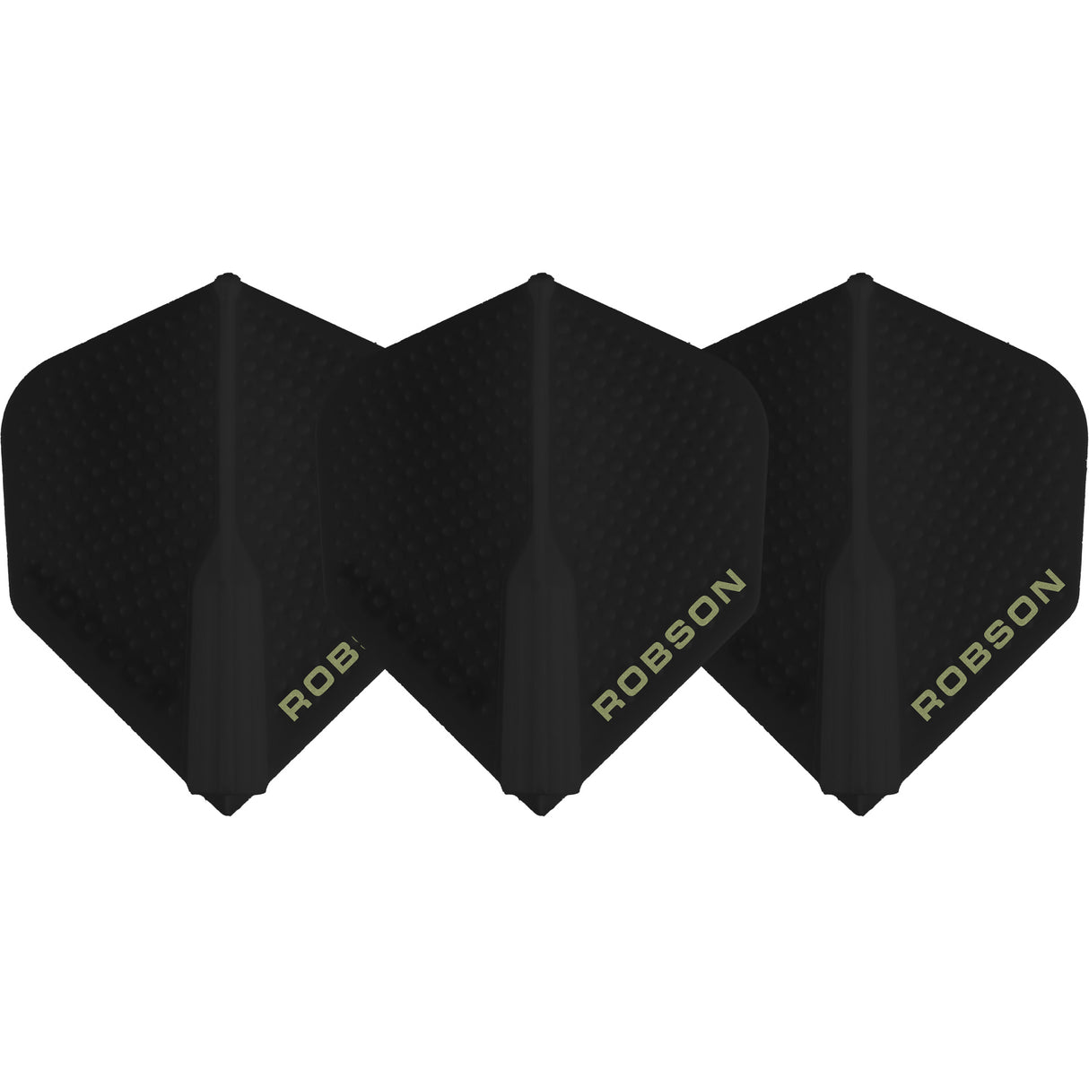 Robson Plus Dart Flights - for all shafts - Std No2 - Dimpled