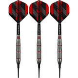 Mission Rogue Darts - Soft Tip - Brass - Silver & Red Coated