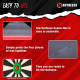 Ruthless Puzzle Dart Mat - for Beginners & Professionals - 237x60cm