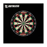 Ruthless Jigsaw Dartboard Surround - Square - 4 pieces - Black