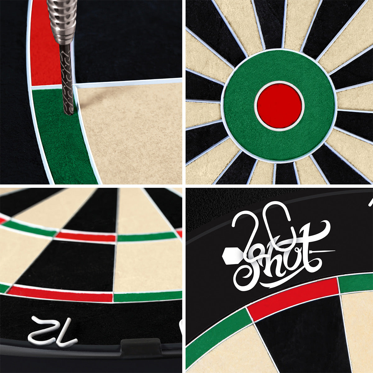 Shot Bandit Dartboard - Professional - 4th Generation