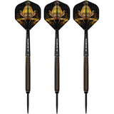 Mission Scorpion Darts - Steel Tip - 90% Tungsten - Black & Gold Electro