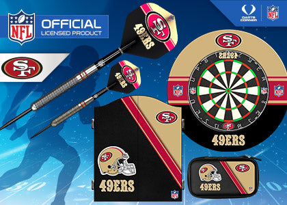 San Francisco 49ers Fan's Choice Dart & Flight Set For Sale